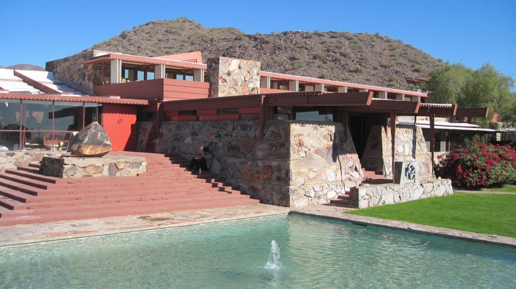 Famed architect Frank Lloyd Wright loved Phoenix in his later years and left several examples of his Craftsman-style buildings around the Valley.